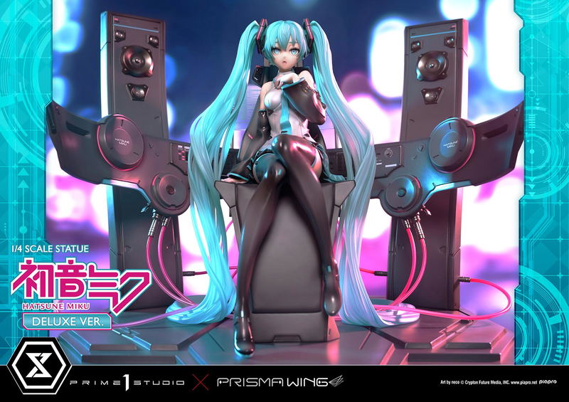 Prisma Wing Hatsune Miku Art by Neco DX Edition 1/4 Scale Statue image 38