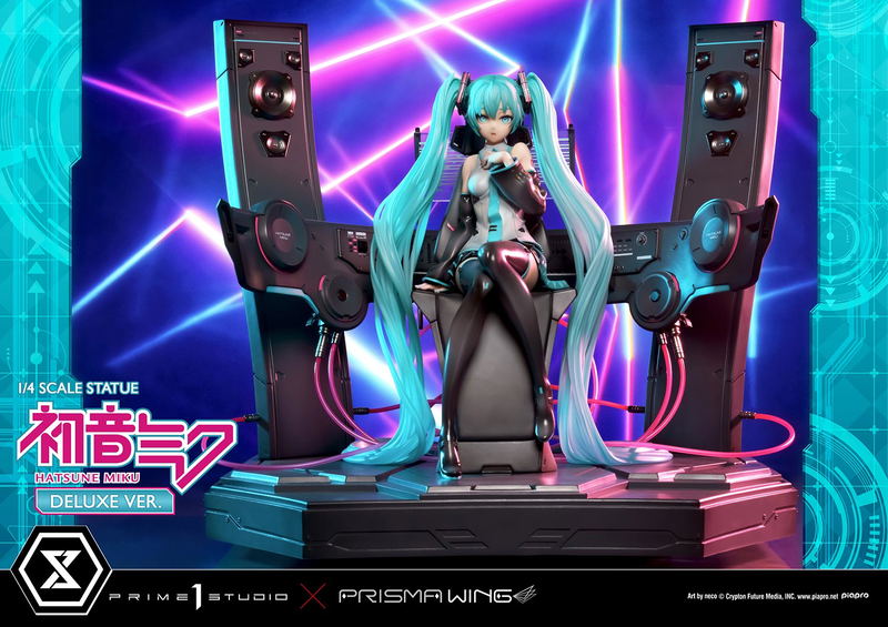 Prisma Wing Hatsune Miku Art by Neco DX Edition 1/4 Scale Statue image 39