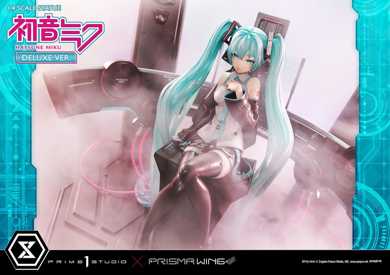 Prisma Wing Hatsune Miku Art by Neco DX Edition 1/4 Scale Statue image 42