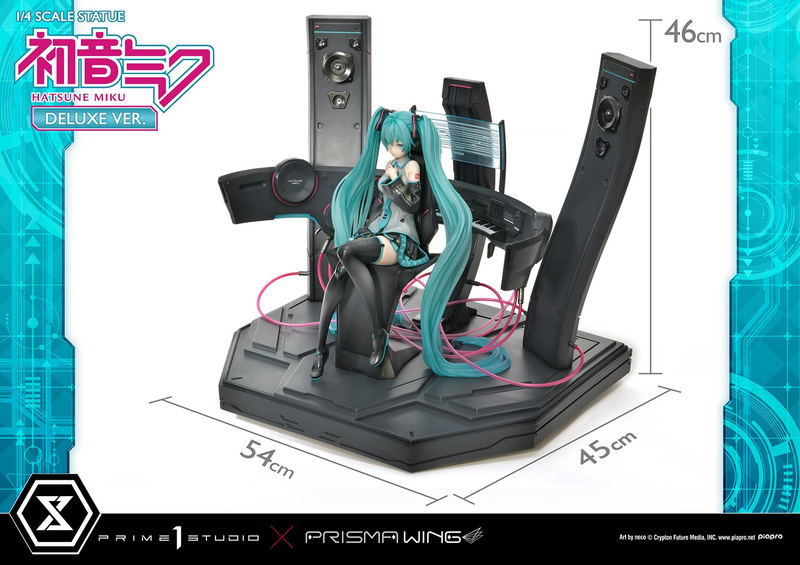 Prisma Wing Hatsune Miku Art by Neco DX Edition 1/4 Scale Statue image 6