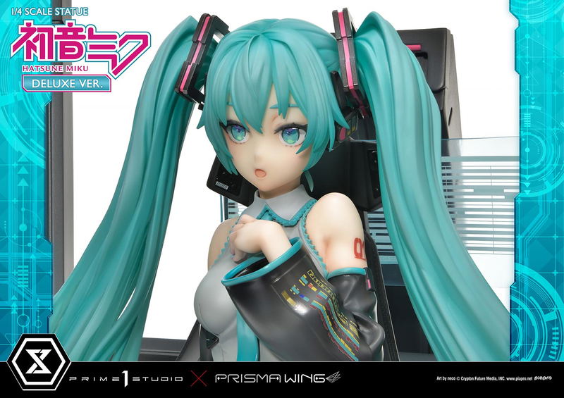 Prisma Wing Hatsune Miku Art by Neco DX Edition 1/4 Scale Statue image 53