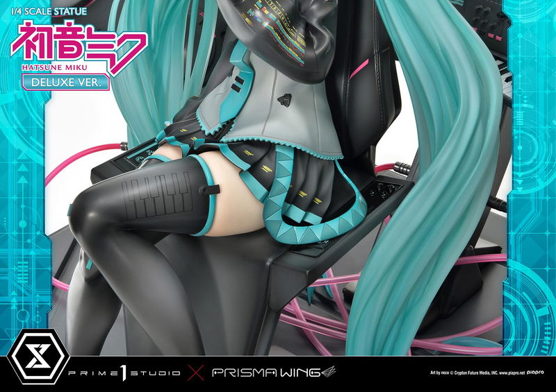 Prisma Wing Hatsune Miku Art by Neco DX Edition 1/4 Scale Statue image 56
