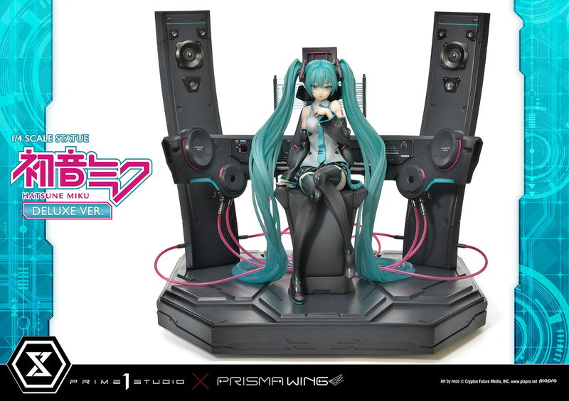 Prisma Wing Hatsune Miku Art by Neco DX Edition 1/4 Scale Statue image 7