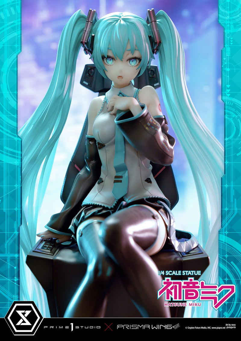 Prisma Wing Hatsune Miku Art by Neco DX Edition 1/4 Scale Statue image 75