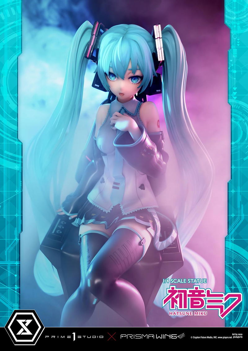 Prisma Wing Hatsune Miku Art by Neco DX Edition 1/4 Scale Statue image 77