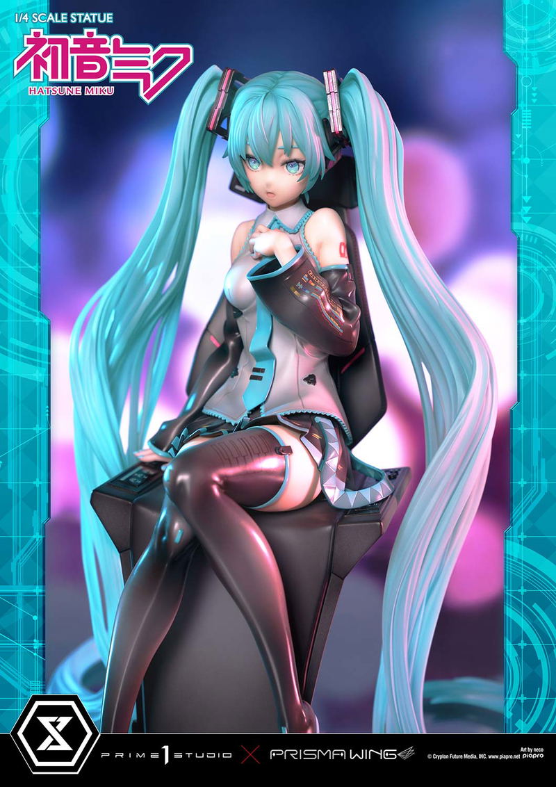 Prisma Wing Hatsune Miku Art by Neco DX Edition 1/4 Scale Statue image 79