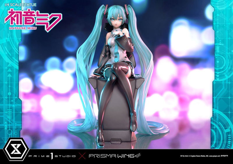 Prisma Wing Hatsune Miku Art by Neco DX Edition 1/4 Scale Statue image 89