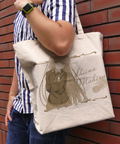 The Angel Next Door Spoils Me Rotten - Mahiru Shiina Large Tote Bag Natural thumbnail 2