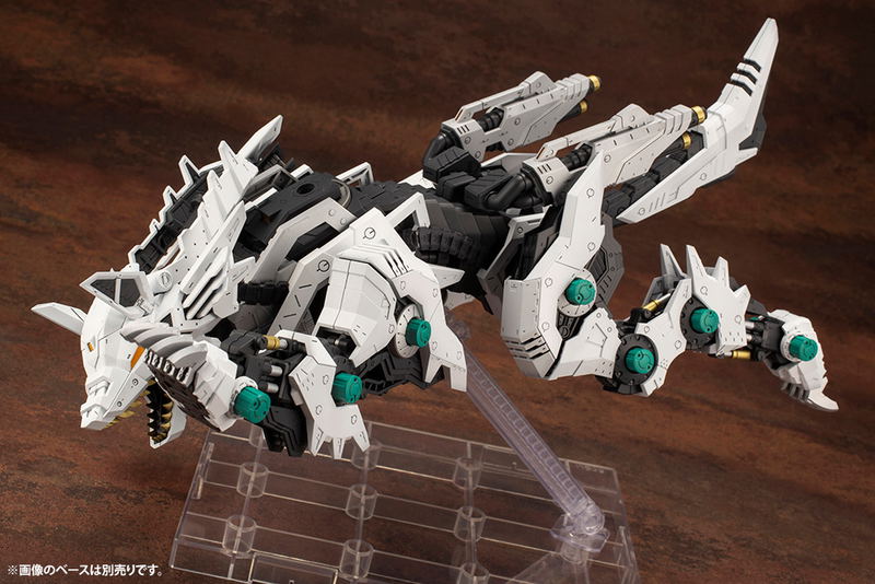 Zoids HMM 1/72 Scale Plastic Model Kit: RZ-053 Konig Wolf image 13