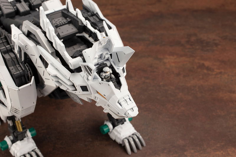 Zoids HMM 1/72 Scale Plastic Model Kit: RZ-053 Konig Wolf image 14