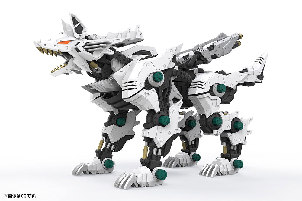 くまゾウ☆ Zoids HMM 1/72 Scale Plastic Model Kit: RZ-053 Konig Wolf