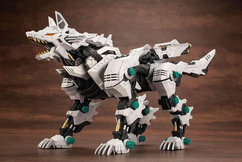 Zoids HMM 1/72 Scale Plastic Model Kit: RZ-053 Konig Wolf image 4