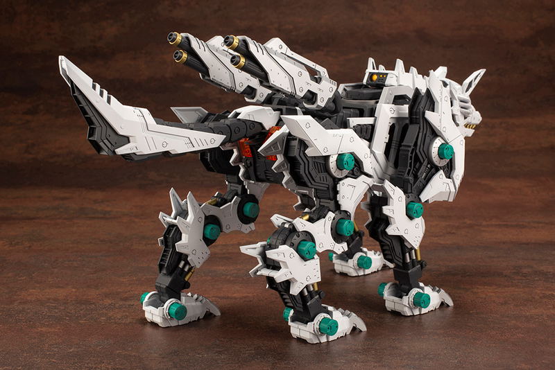 Zoids HMM 1/72 Scale Plastic Model Kit: RZ-053 Konig Wolf image 6