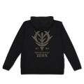 Mobile Suit Gundam - Principality of Zeon Army Thin Dry Hoodie (Black | Size XL) thumbnail 1