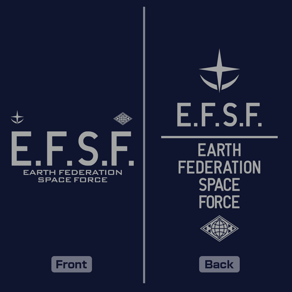 Mobile Suit Gundam - Earth Federation Space Force Dry T-Shirt