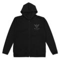 Mobile Suit Gundam Unicorn - Neo Zeon Thin Dry Hoodie (Black | Size S) thumbnail 2