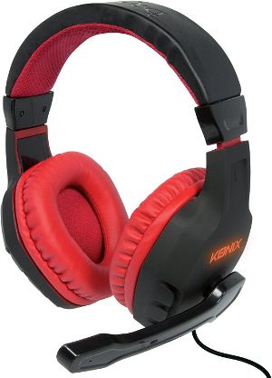 Konix Drakkar Konix Skald Headset (Black/Red) for PC