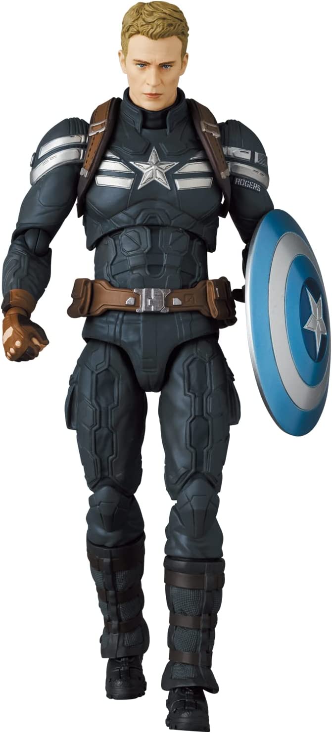 MAFEX Captain America The Winter Soldier: Captain America (Stealth Suit) image 1