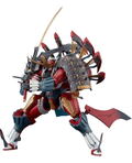 MODEROID Full Metal Daemon Muramasa: Third-generation Seishuusengou Uemon-no-jou Muramasa thumbnail 1