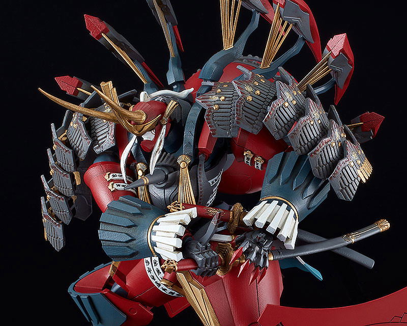 MODEROID Full Metal Daemon Muramasa: Third-generation Seishuusengou Uemon-no-jou Muramasa image 5