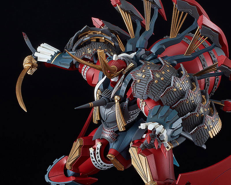 MODEROID Full Metal Daemon Muramasa: Third-generation Seishuusengou Uemon-no-jou Muramasa image 8