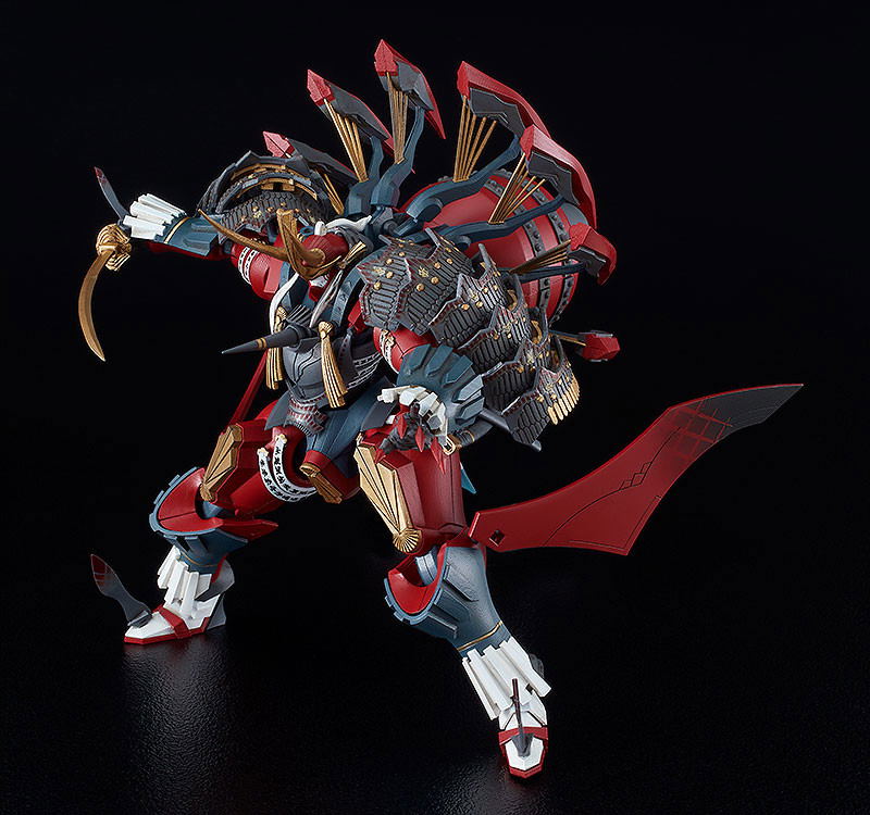 MODEROID Full Metal Daemon Muramasa: Third-generation Seishuusengou Uemon-no-jou Muramasa image 9