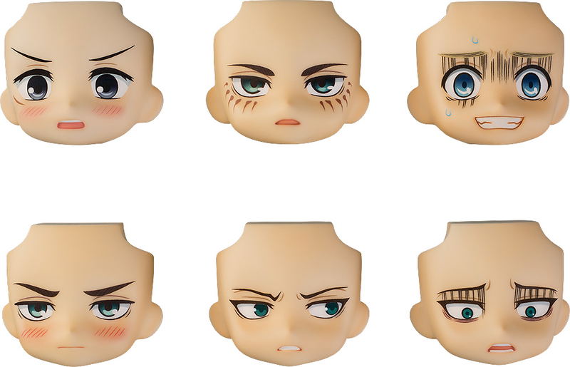 Nendoroid More: Face Swap Attack on Titan (Set of 6 Pieces) image 1