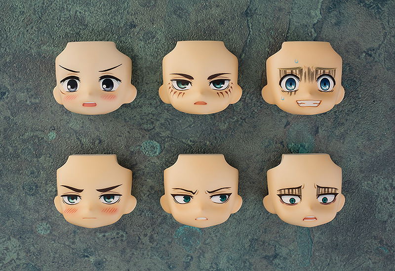 Nendoroid More: Face Swap Attack on Titan (Set of 6 Pieces) image 2