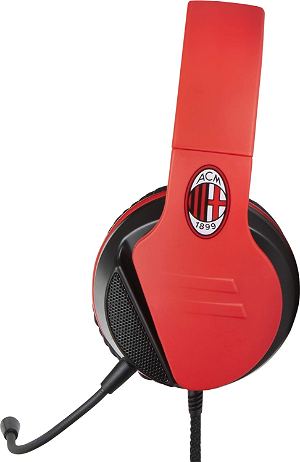 Qubick AC Milan Gaming Headset (Red / Black) for PS4 / Xbox One / Switch