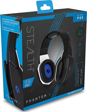 Stealth Phantom V Premium Gaming Headset (Black / Blue)_