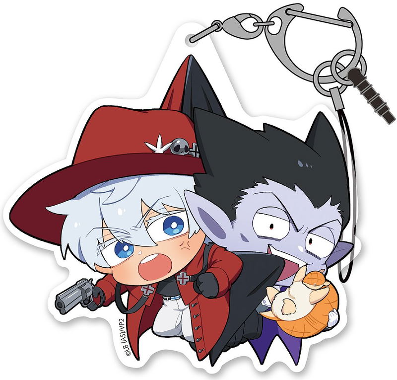 AmiAmi [Character & Hobby Shop]  TV Anime The Vampire Dies in No Time 2  New Illustration Acrylic Keychain Resort ver. (3) John(Pre-order)