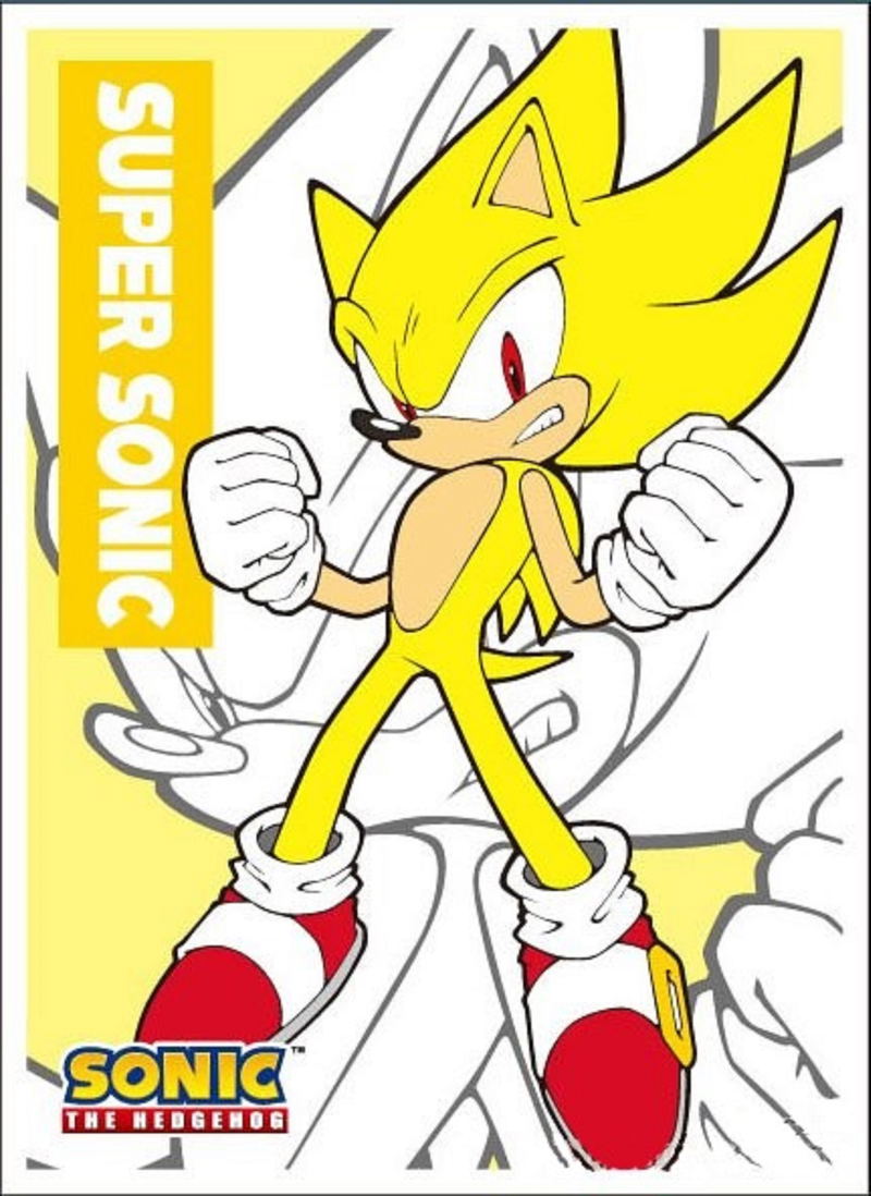 Sonic The Hedgehog Character Sleeve: Super Sonic EN-1191 image 1