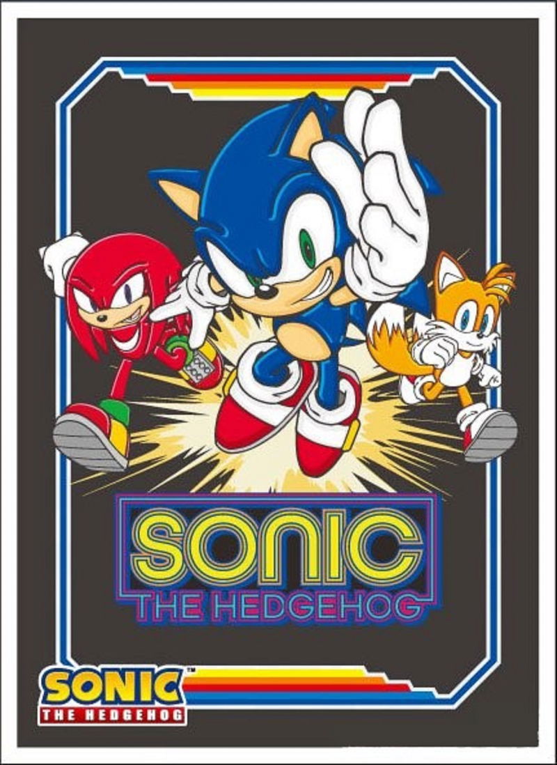 Sonic The Hedgehog Character Sleeve: Retro Arcade Team Onsoku EN-1194 image 1