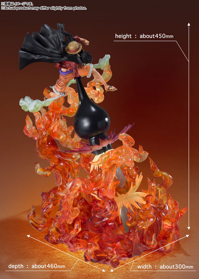 Figuarts Zero (Extra Battle Spectacle) One Piece: Monkey D. Luffy -Red Roc- image 9