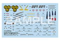 Macross Frontier PLAMAX MF-69 1/20 Scale Plastic Model Kit: Minimum Factory Alto Saotome with VF-25F Decal Set thumbnail 8