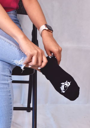 Playasia Socks - Obake PAM Edition (Black | Size M)_