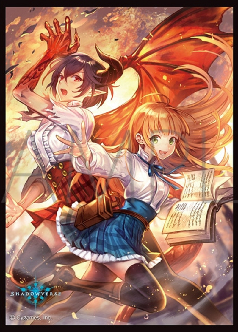 Shadowverse Character Sleeve Collection Matte Series - Anne & Grea Royal Duo No. MT1575 image 1