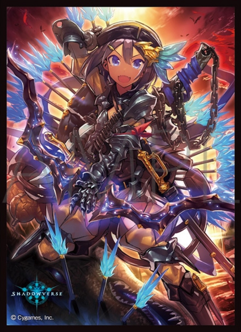 Shadowverse Character Sleeve Collection Matte Series - Feena Super Cute Hunter No. MT1576 image 1
