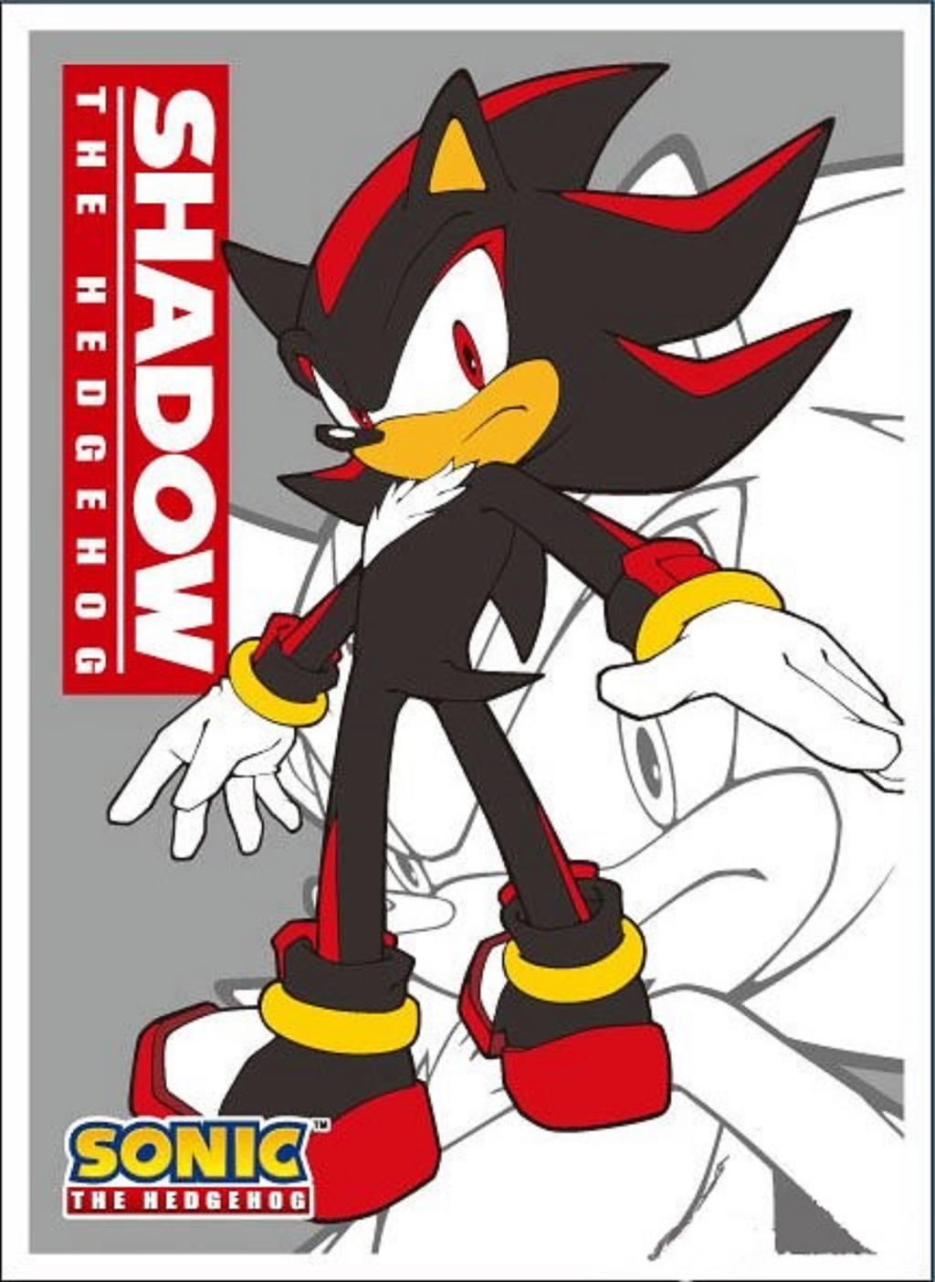 Sonic The Hedgehog Character Sleeve Shadow EN1190