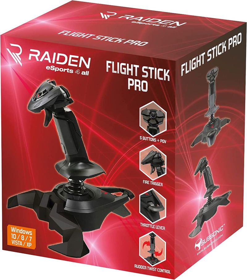 Subsonic Joystick with throttle for flight simulator for PC image 2