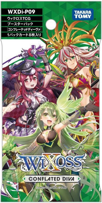 Wixoss Booster Pack Conflated Diva WXDi-P09 (Set of 14 Packs) image 1