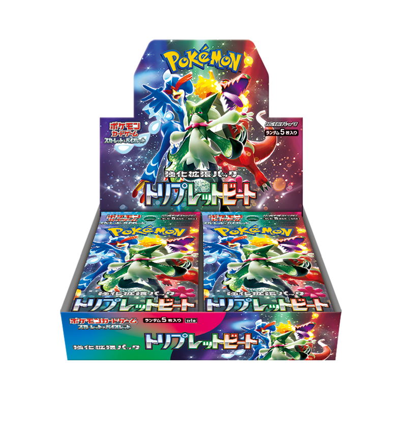 Pokemon Card Game Scarlet & Violet Strengthening Expansion Pack: Triplet Beat (Set of 30 Packs) (Re-run) image 2