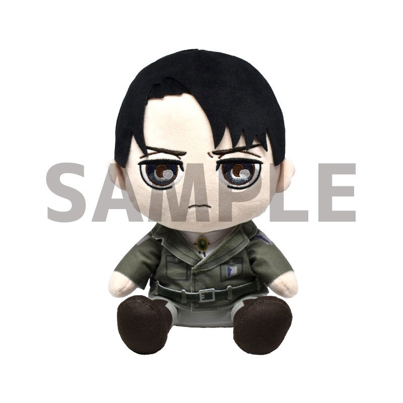 Attack on Titan Plush 03: Sitting Ver. Levi image 1