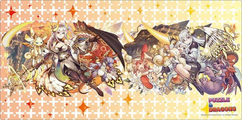 Bushiroad Rubber Mat Collection V2 Vol. 673: Puzzle & Dragons - Colorful Benevolence Dragon Caller Ideal & Colorful Dragon Caller's Son Artura image 1