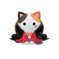 Mega Cat Project One Piece Nyan Piece Nya-n! Luffy and Wano Country Ver. de Gozaru (Set of 8 Pieces) thumbnail 2