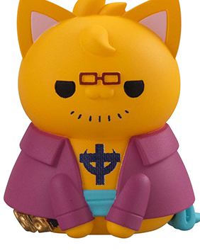 Mega Cat Project One Piece Nyan Piece Nya-n! Luffy and Wano Country Ver. de Gozaru (Set of 8 Pieces)