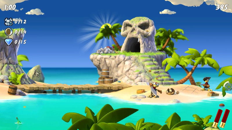Moorhuhn Piraten - Crazy Chicken Pirates <span class="ext" style="background-color: #2a475e; color: #FFFFFF;">STEAM</span> <span class="ext ext_digital">digital</span> image 2