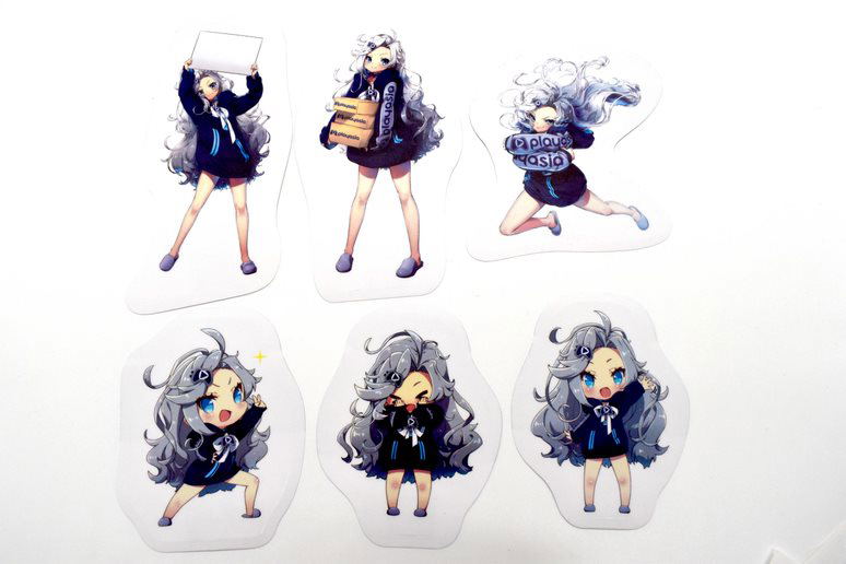 Obake PAM Original Sticker Set 1-6 image 1