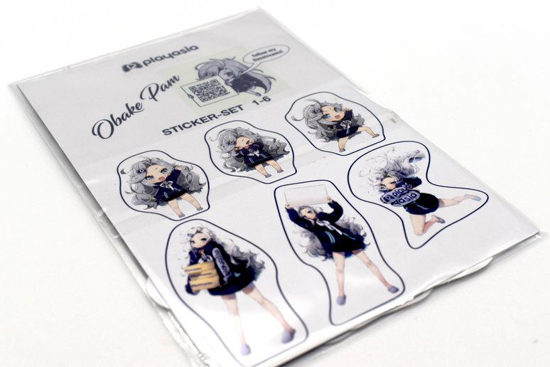 Obake PAM Original Sticker Set 1-6 image 2