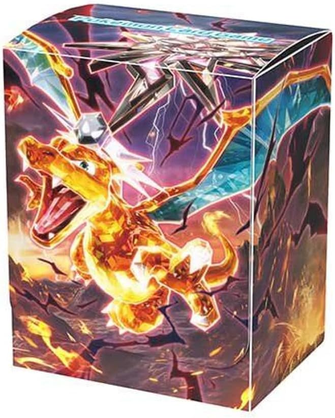 Pokemon Card Game Deck Case Dark Type Terastal Charizard image 1